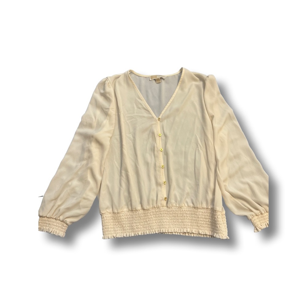 Michael Kors Long Sleeved Button Down Blouse